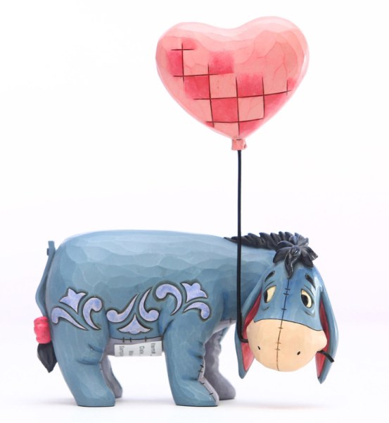 EEYORE CON GLOBO DE CORAZÓN - DISNEY TRADITIONS