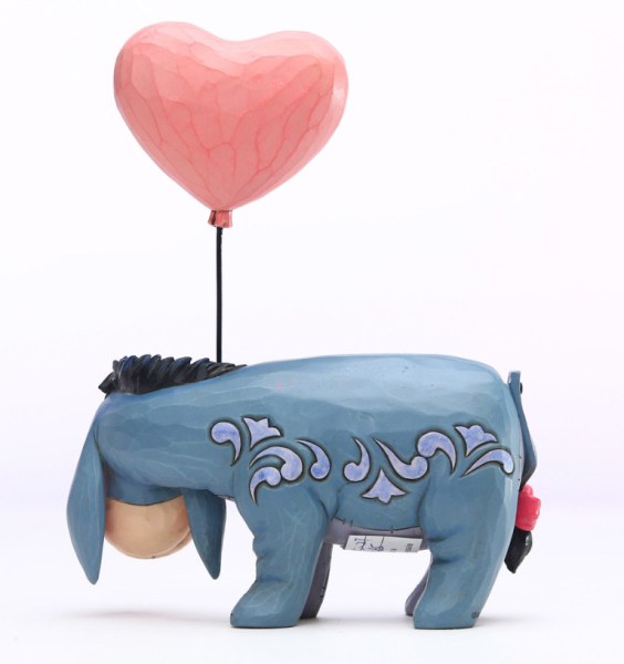 EEYORE CON GLOBO DE CORAZÓN - DISNEY TRADITIONS