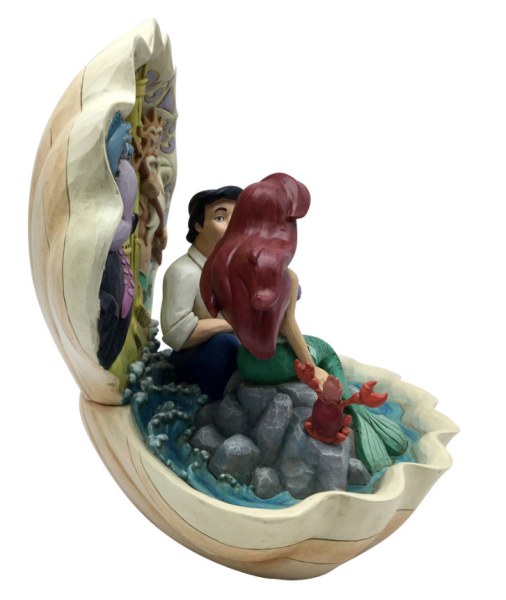 ARIEL Y ERIC EN LA CONCHA - DISNEY TRADITIONS