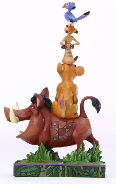 PUMBAA Y AMIGOS FORMAN UNA TORRE - DISNEY TRADITIONS
