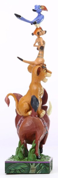 PUMBAA Y AMIGOS FORMAN UNA TORRE - DISNEY TRADITIONS