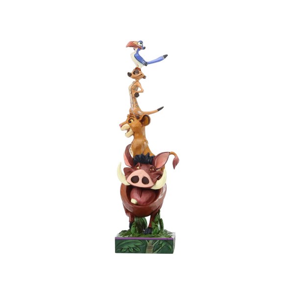 PUMBAA Y AMIGOS FORMAN UNA TORRE - DISNEY TRADITIONS