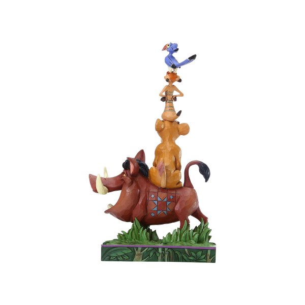 PUMBAA Y AMIGOS FORMAN UNA TORRE - DISNEY TRADITIONS