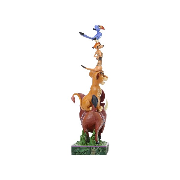 PUMBAA Y AMIGOS FORMAN UNA TORRE - DISNEY TRADITIONS