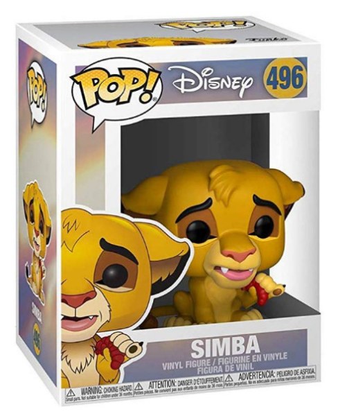 FUNKO POP! 496 - DISNEY REY LEÓN - SIMBA