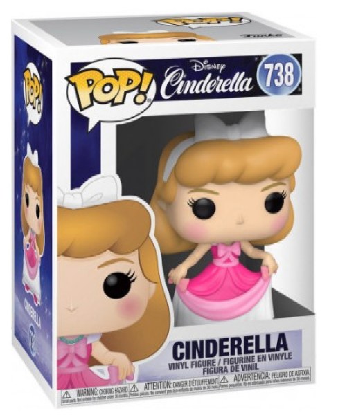 ¡ FUNKO POP! 738 - DISNEY CENICIENTA - CON VESTIDO ROSA