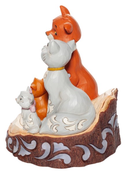 LOS ARISTOGATOS EN MADERA - DISNEY TRADITIONS