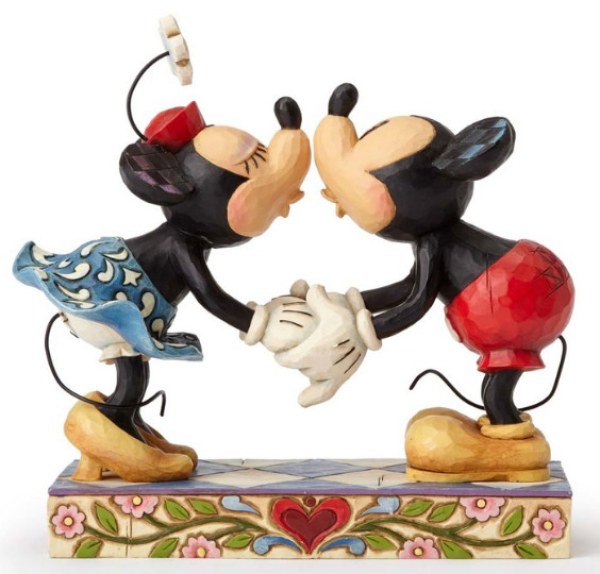 BESO DE MICKEY Y MINNIE - DISNEY TRADITIONS