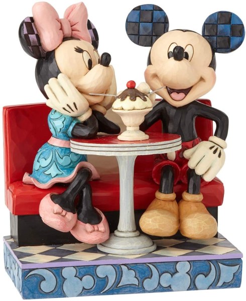 MICKEY Y MINNIE EN LA HELADO