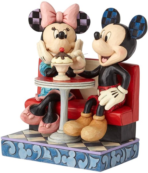 MICKEY Y MINNIE EN LA HELADO