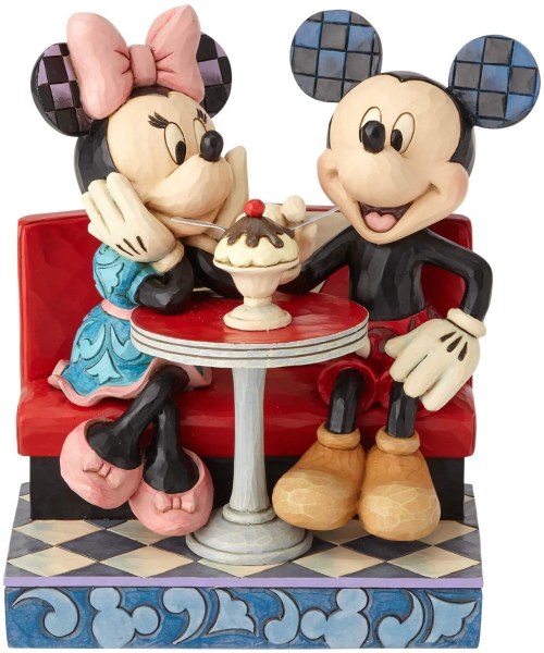 MICKEY Y MINNIE EN LA HELADO