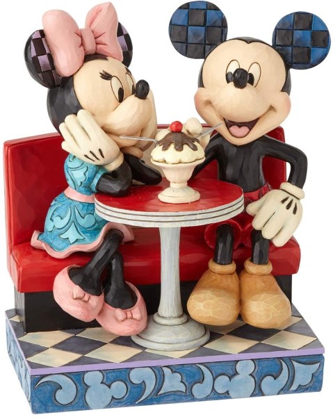 MICKEY Y MINNIE EN LA HELADO