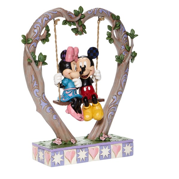 MICKEY Y MINNIE EN EL COLUMPIO - DISNEY TRADITIONS