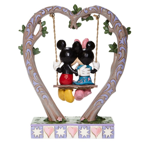MICKEY Y MINNIE EN EL COLUMPIO - DISNEY TRADITIONS