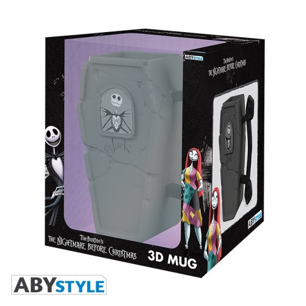 TAZA 3D JACK COFFIN- DISNEY PESADILLA ANTES DE NAVIDAD