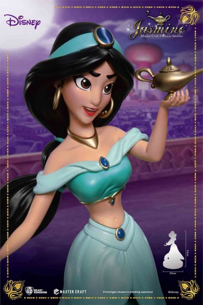 Estatuilla MasterCraft Jasmin 38 cm Edición limitada - Disney Aladdín