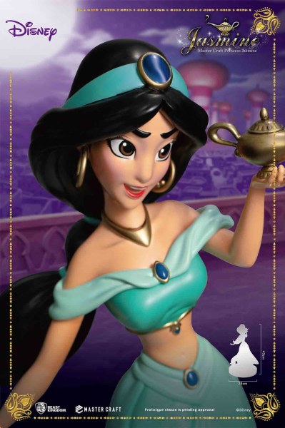Estatuilla MasterCraft Jasmin 38 cm Edición limitada - Disney Aladdín
