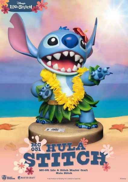 STITCH HULA - DISNEY MASTERCRAFT