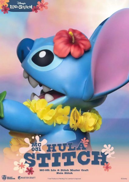 STITCH HULA - DISNEY MASTERCRAFT