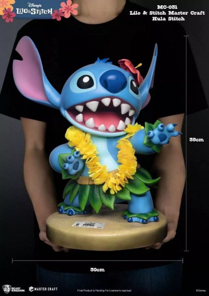 STITCH HULA - DISNEY MASTERCRAFT
