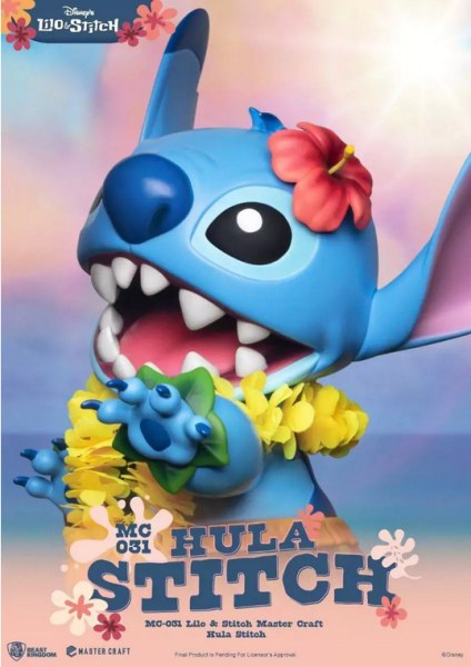 STITCH HULA - DISNEY MASTERCRAFT
