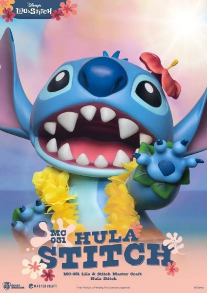 STITCH HULA - DISNEY MASTERCRAFT