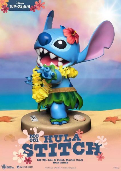 STITCH HULA - DISNEY MASTERCRAFT