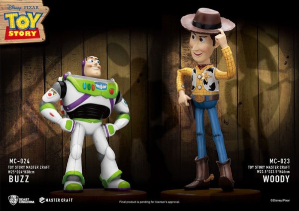 WOODY & BUZZ MASTERCRAFT DUO PACK - DISNEY TOY STORY