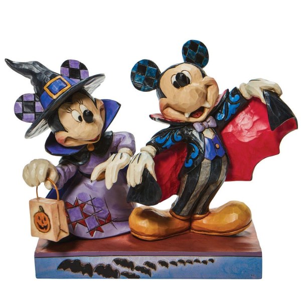 MINNIE BRUJA Y MICKEY VAMPIRO - DISNEY TRADITIONS