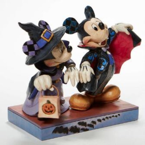 MINNIE BRUJA Y MICKEY VAMPIRO - DISNEY TRADITIONS