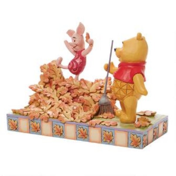 WINNIE Y PIGLET EN OTOÑO - DISNEY TRADITIONS