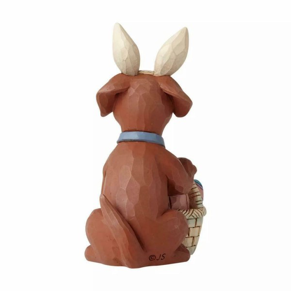 CACHORRO CON OREJAS DE CONEJO JIM SHORE HEARTWOOD CREEK