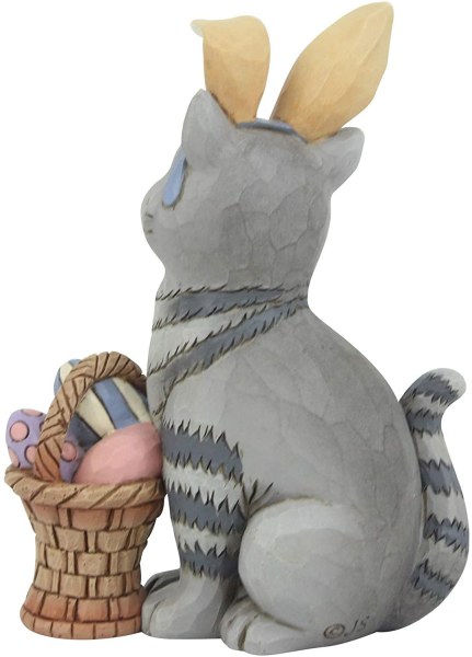 GATITO CON OREJAS DE CONEJO JIM SHORE HEARTWOOD CREEK
