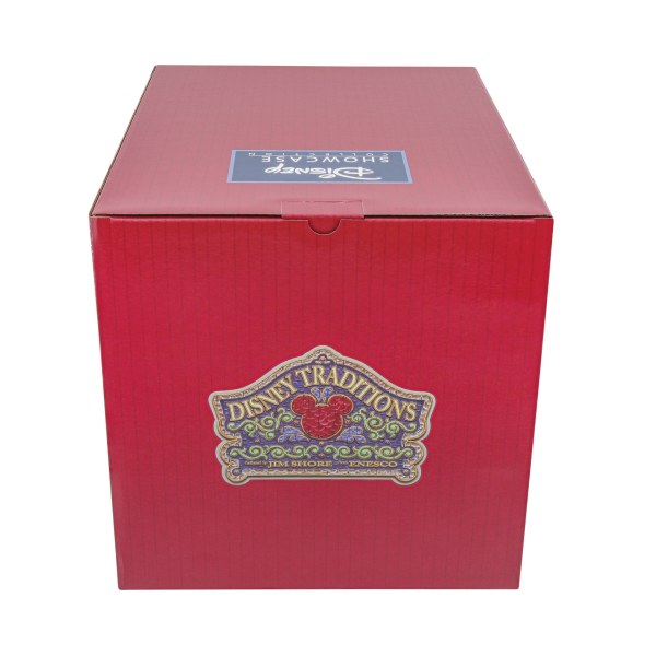 DIORAMA LA BELLA Y LA BESTIA ROSA - DISNEY TRADITIONS