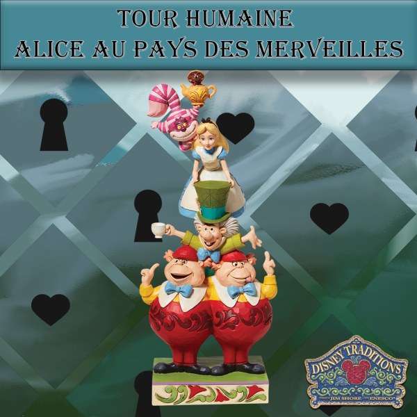 TOUR HUMANO DE ALICIA EN EL PAÍS DE LAS MARAVILLAS - DISNEY TRADITIONS