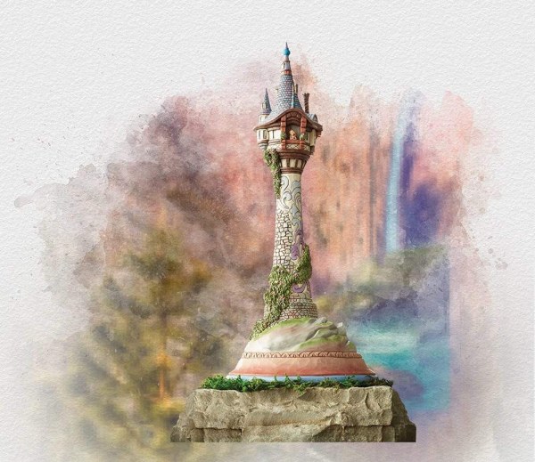 TORRE DE LA OBRA MAESTRA DE ENREDADOS - DISNEY TRADITIONS
