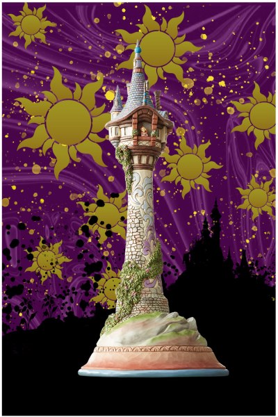 TORRE DE LA OBRA MAESTRA DE ENREDADOS - DISNEY TRADITIONS