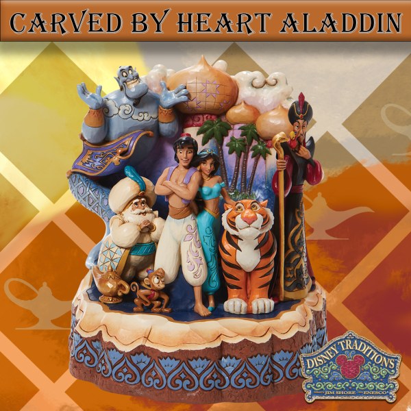 CARVED BY HEART ALADDÍN - DISNEY TRADITIONS