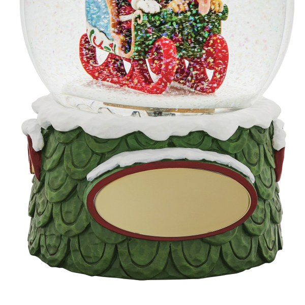 GLOBO DE NIEVE MICKEY Y PLUTO - DISNEY TRADITIONS
