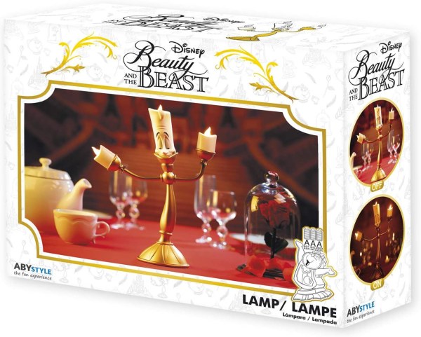 LÁMPARA DE LUZ LED - DISNEY LA BELLA Y LA BESTIA