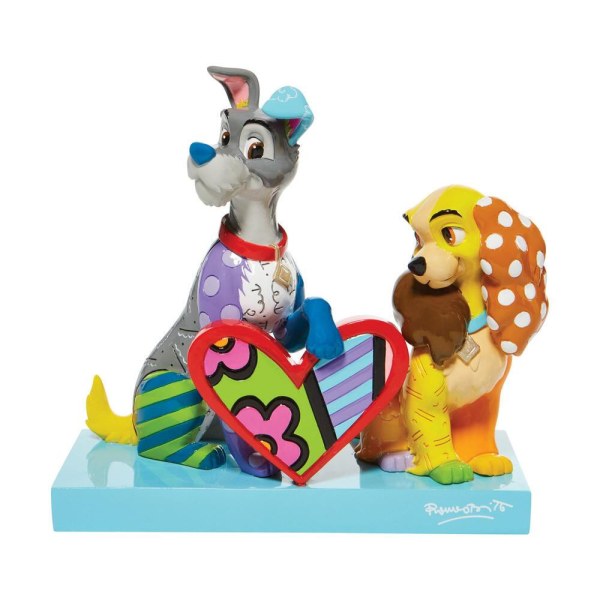 LADY AND THE TRAMP LIMITED EDITION - DISNEY BRITTO