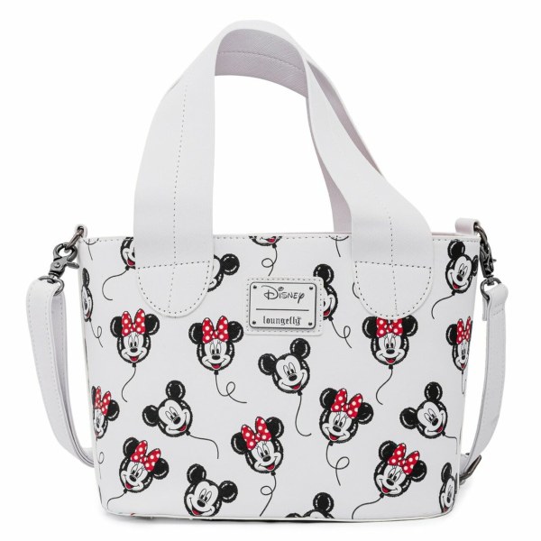 MICKEY &amperio; BOLSO DE MANO DE MANO GLOBO MINNIE - DISNEY LOUNGEFLY