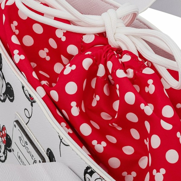 MICKEY &amperio; BOLSO DE MANO DE MANO GLOBO MINNIE - DISNEY LOUNGEFLY