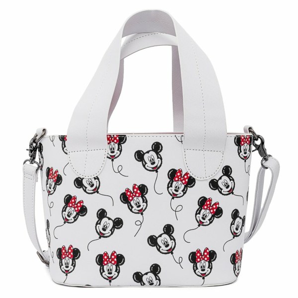 MICKEY &amperio; BOLSO DE MANO DE MANO GLOBO MINNIE - DISNEY LOUNGEFLY