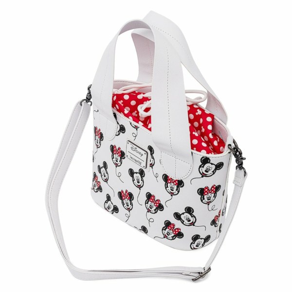 MICKEY &amperio; BOLSO DE MANO DE MANO GLOBO MINNIE - DISNEY LOUNGEFLY