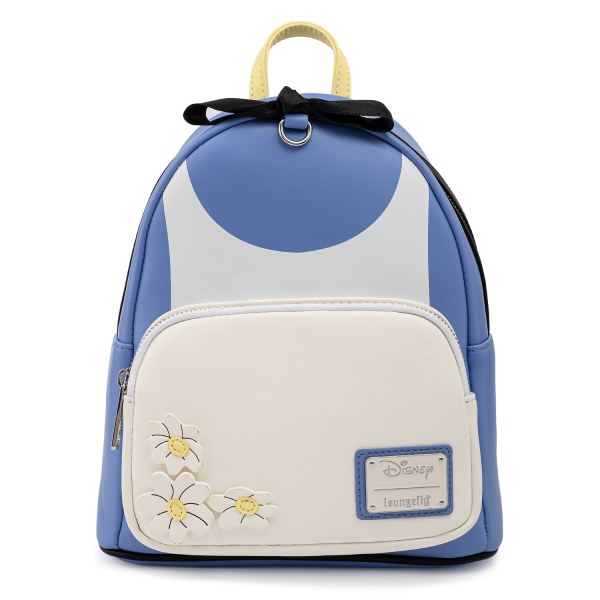 MINI MOCHILA ALICIA EN EL PAÍS DE LAS MARAVILLAS CON BOLSA DESMONTABLE - DISNEY LOUNGEFLY