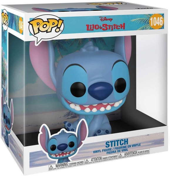 FUNKO POP JUMBO! 1046 - LILO & STITCH - STITCH OVERSIZE ( 25 cm )