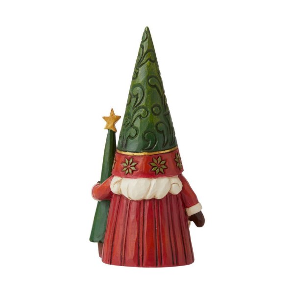 GNOMO DE NAVIDAD CON EL ÁRBOL JIM SHORE HEARTWOOD CREEK