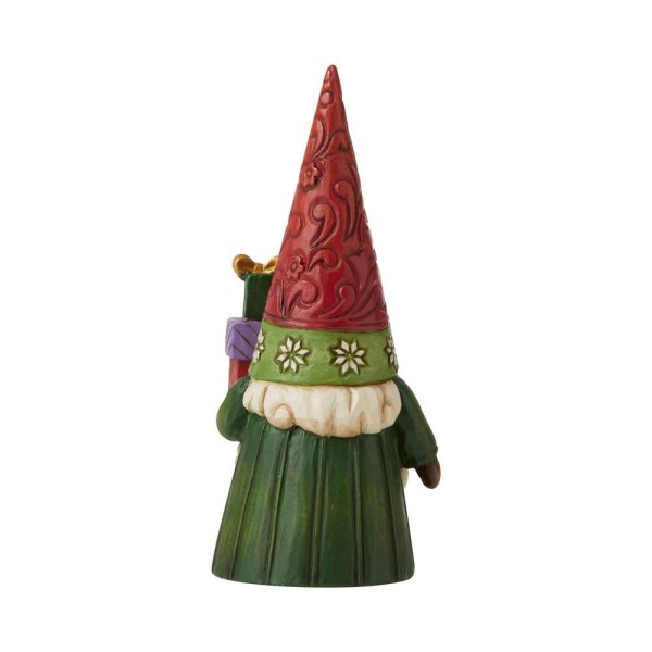 GNOMO DE NAVIDAD CON REGALOS JIM SHORE HEARTWOOD CREEK