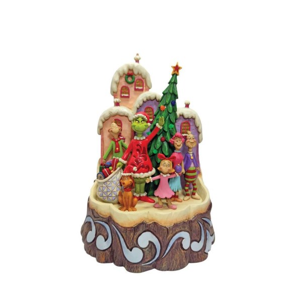 CARVED BY HEART GRINCH - JIM SHORE GRINCH
